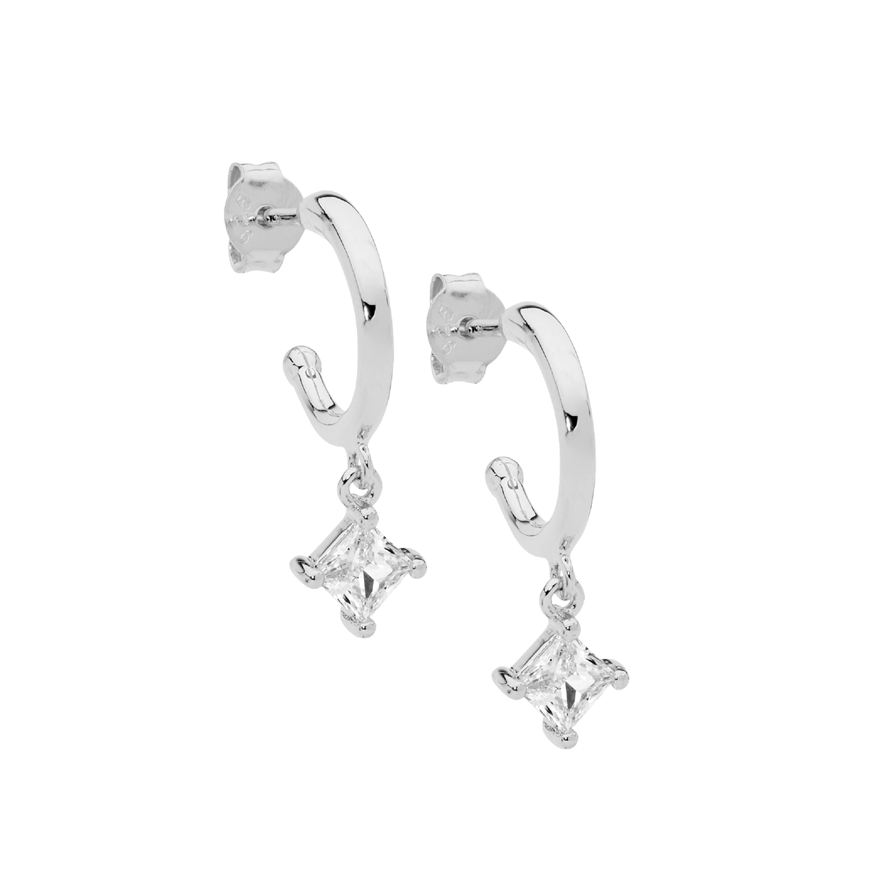Chloe - Hoops - Silver main image 1