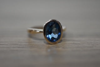 London Blue Topaz ring