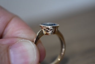 London Blue Topaz ring