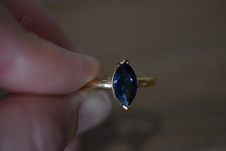 London Blue Topaz ring