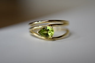 Peridot ring