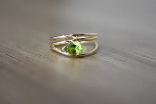 Peridot ring