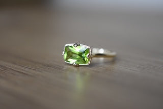 Peridot ring