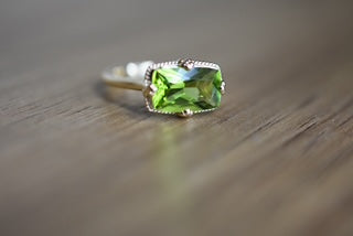 Peridot ring