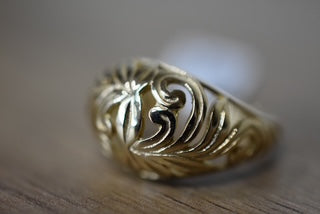 Filligree domed ring