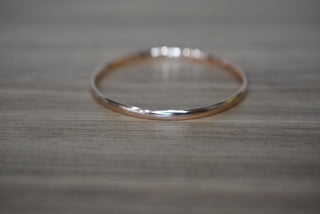 9ct Rose gold bangle