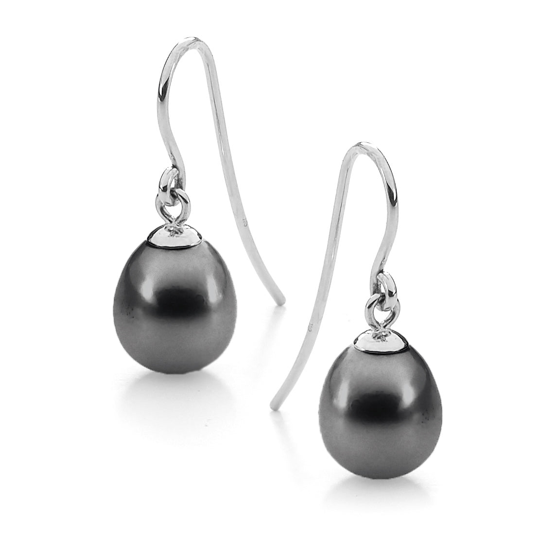 Silver Sheph hook black Freshwater drop 9-9.5mm