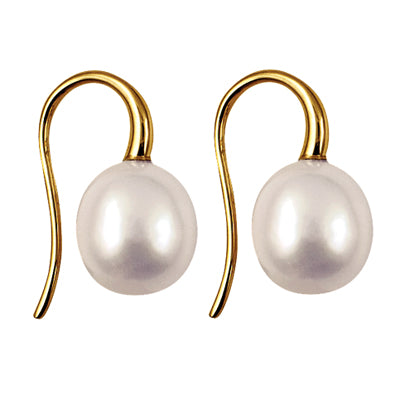 Silver Freshwater Pearl Cultured E/R