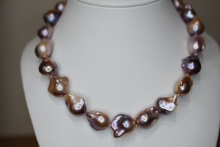 Pink Freshwater Pearl strand