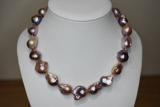 Pink Freshwater Pearl strand