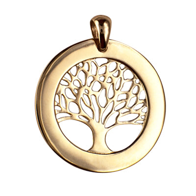 SIlver, Tree of Life filligree style pendant, large