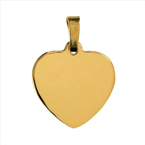 FINE SILVER 999 16MM HEART DISC
