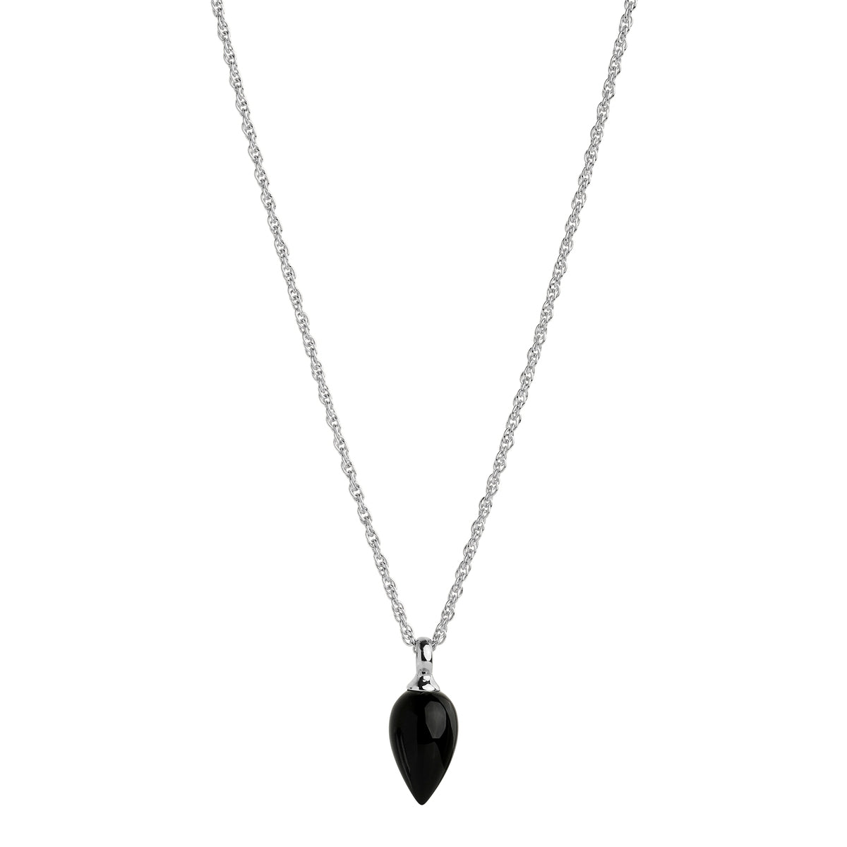 Black Onyx pendant and chain