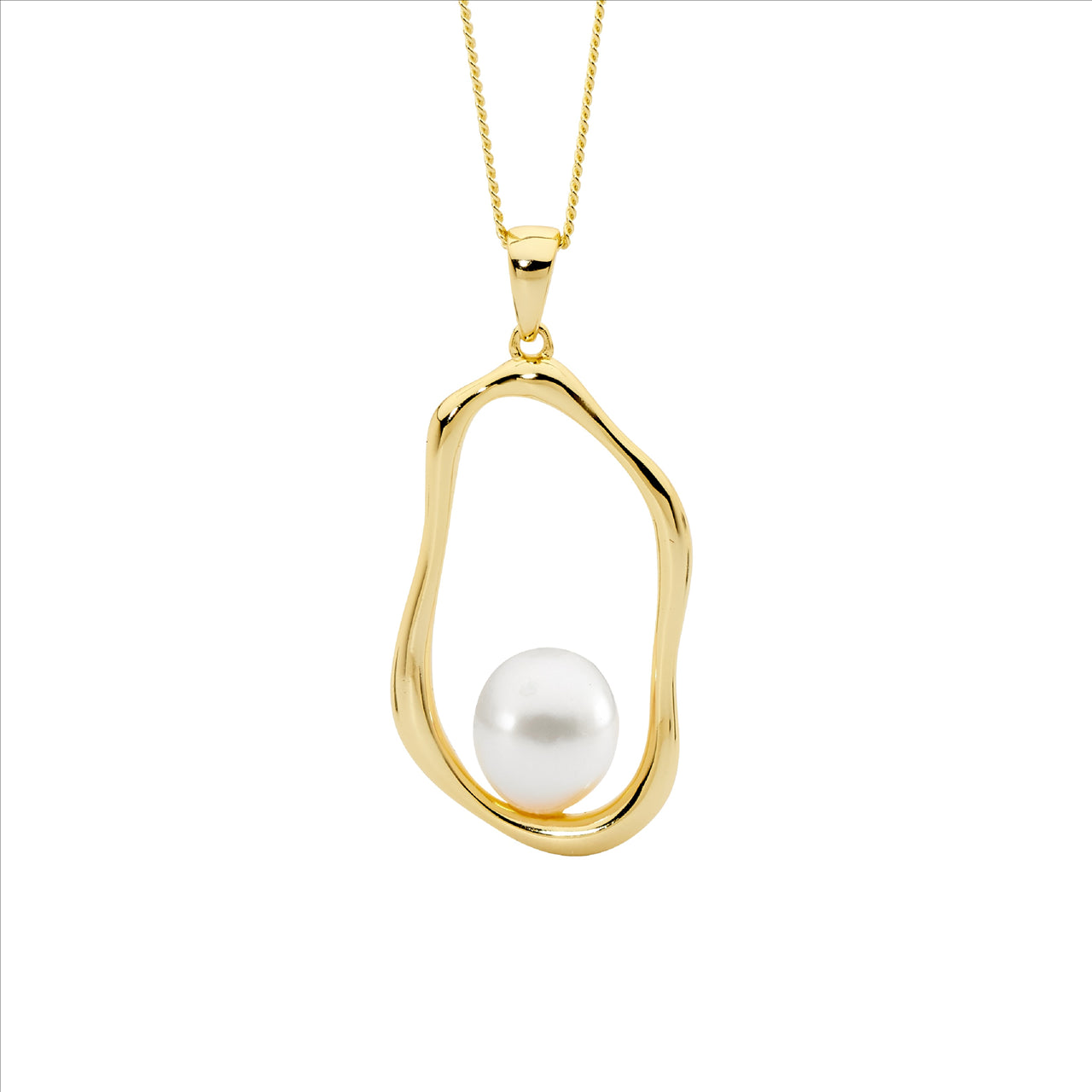 Freshwater Pearl pendant & chain