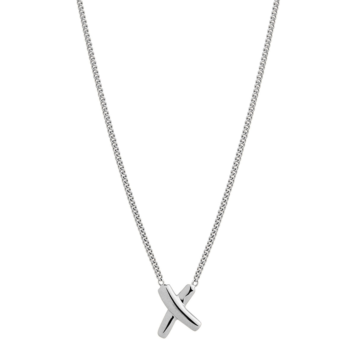 X pendant and chain