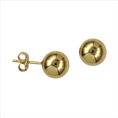 Sterling Silver 8mm ball studs