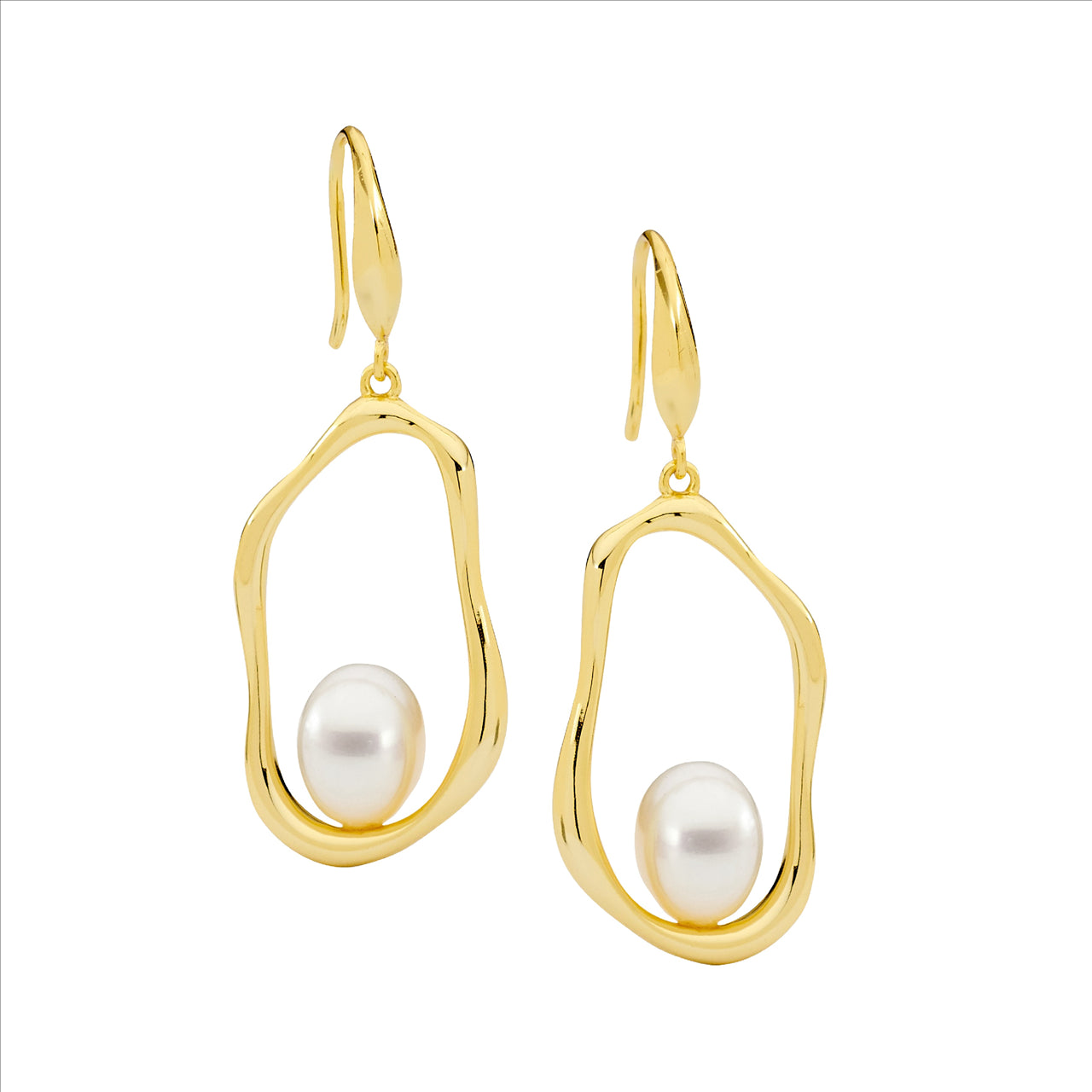 Freshwater Pearl Oval drops