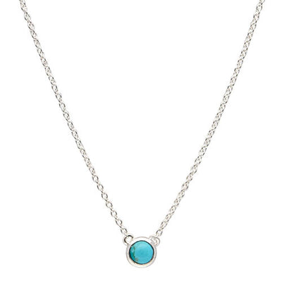 Tturquoise pendant & chain